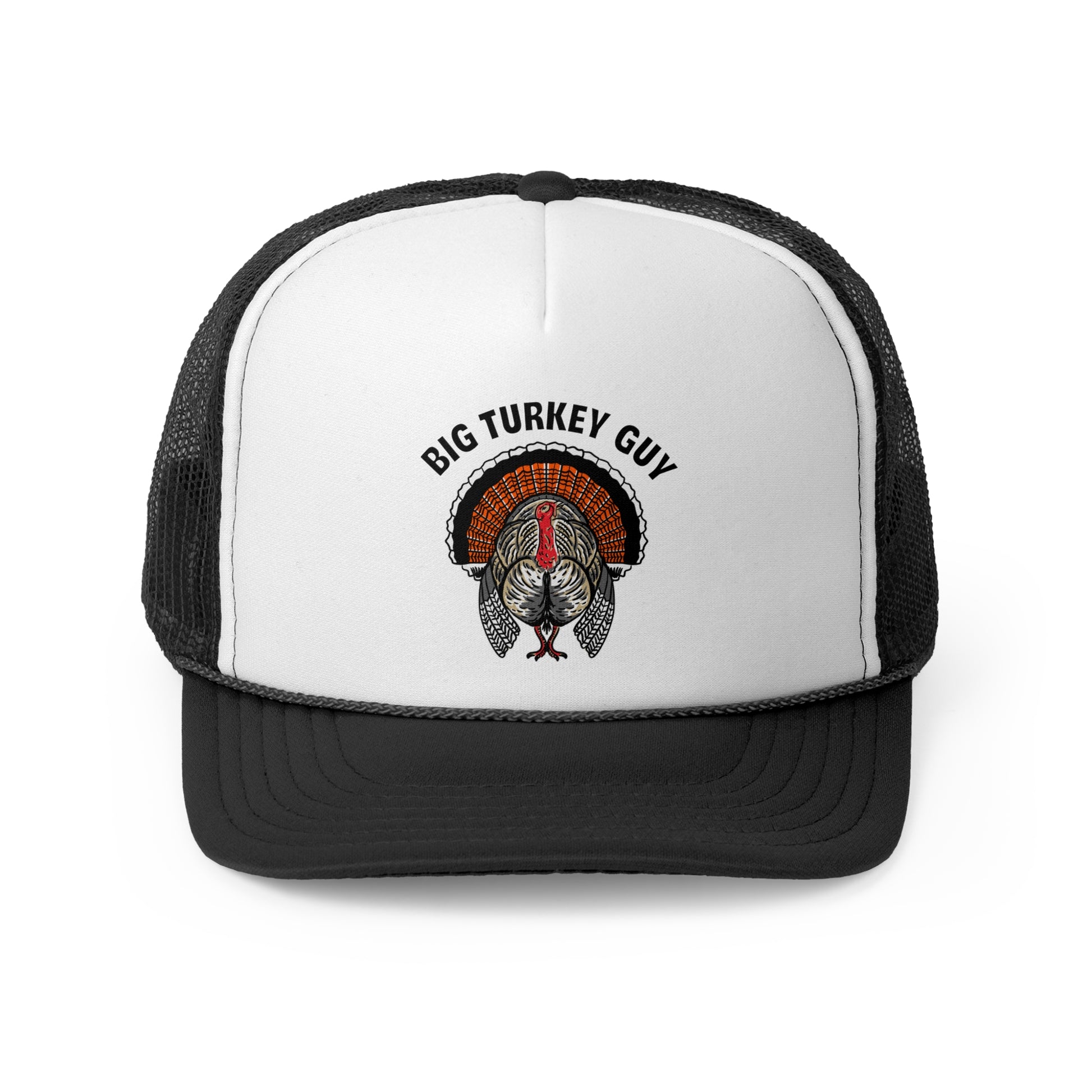 Big Turkey Guy Vintage Trucker Hat Black