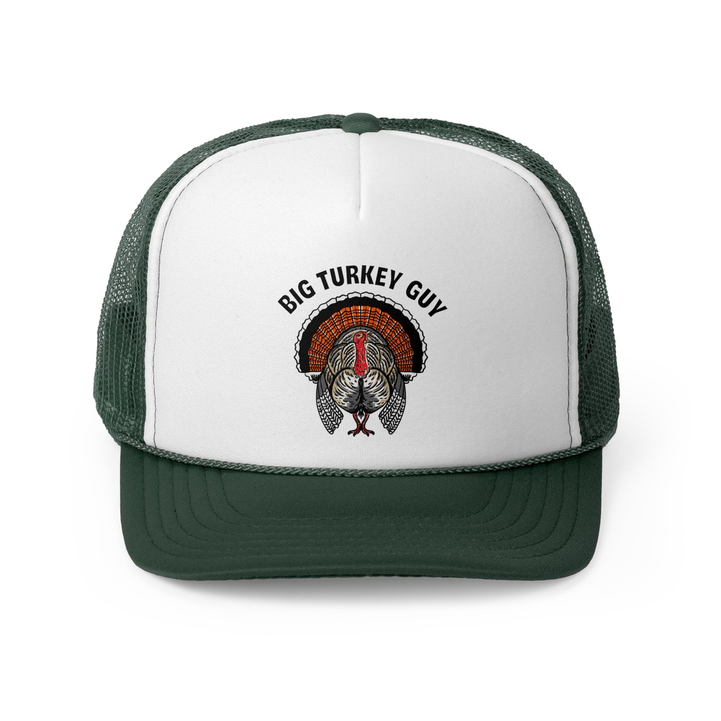Big Turkey Guy Vintage Trucker Hat Green