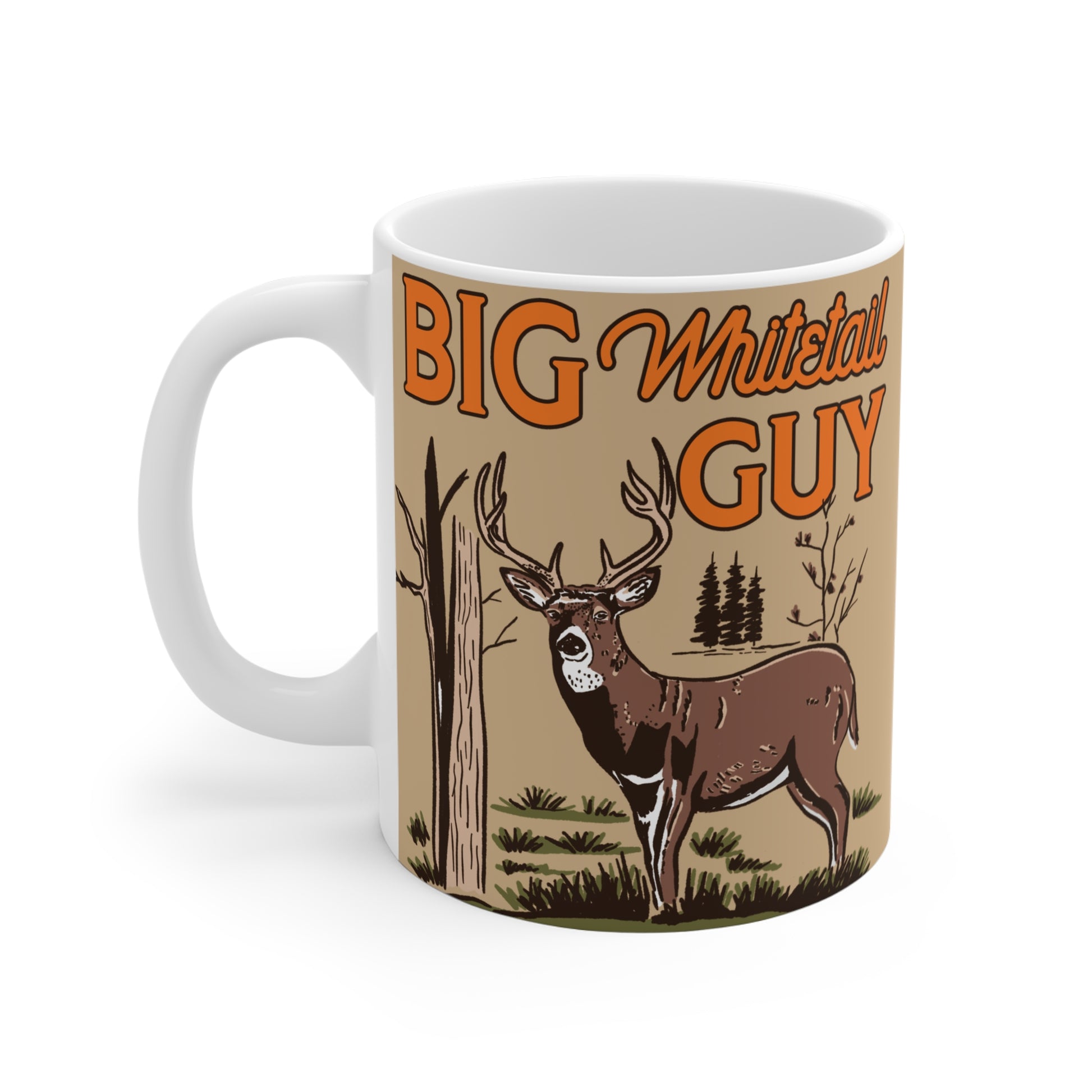 Big Whitetail Guy Coffee Mug