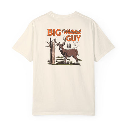 Big Whitetail Guy Two-sided Tee  Ivory