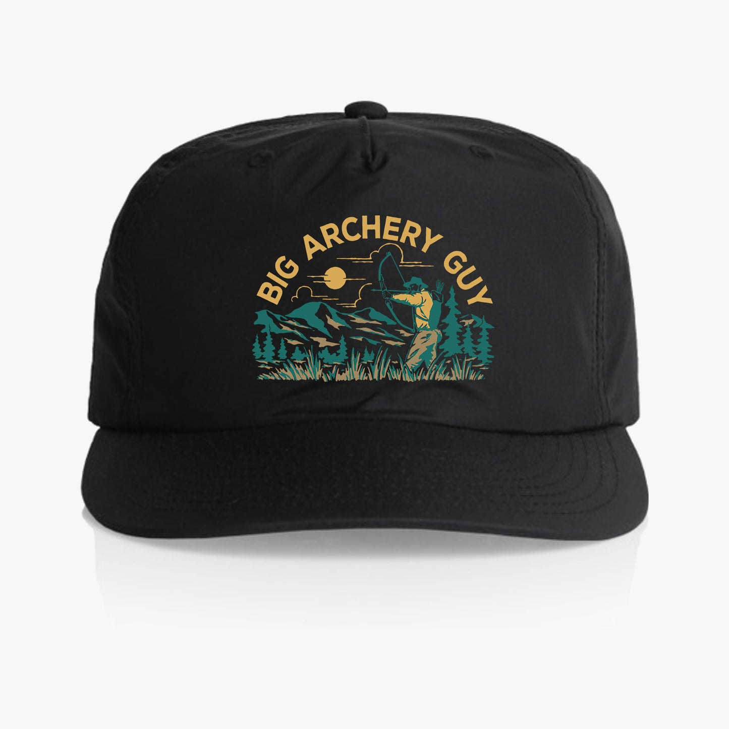 Big Archery Guy Hunting Hat Black