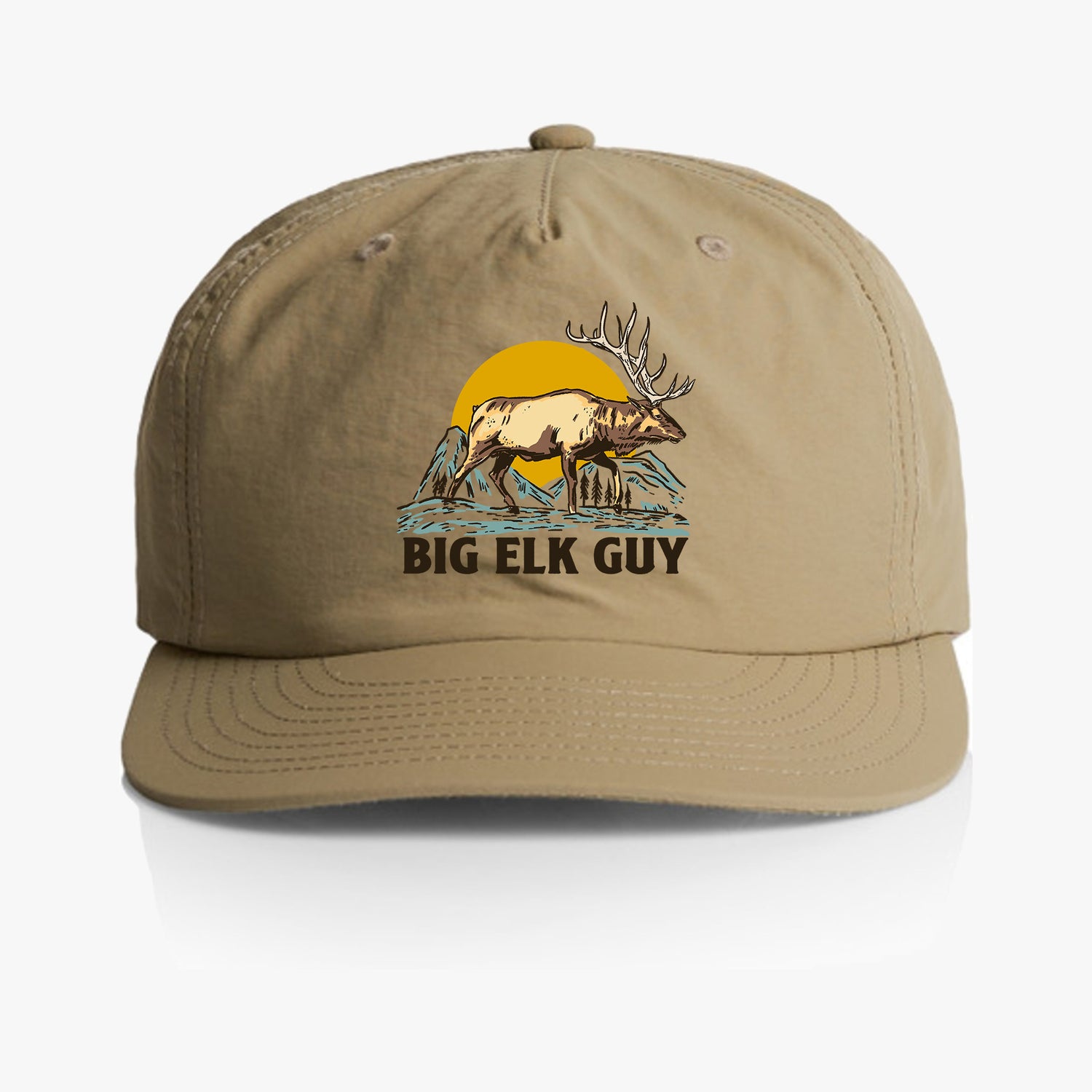 Big Elk Guy Buckskin Hunting Hat