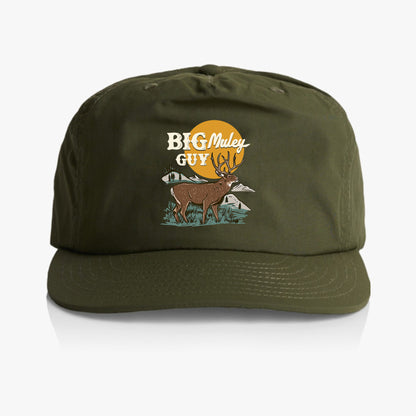 Big Mule Deer Guy Hunting Hat